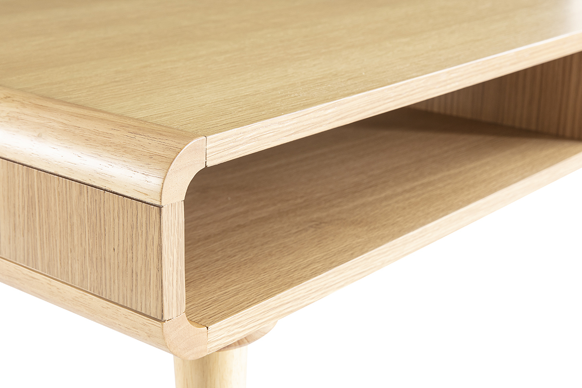 Mesa de centro nrdica roble claro L120 cm COPENHAGUE