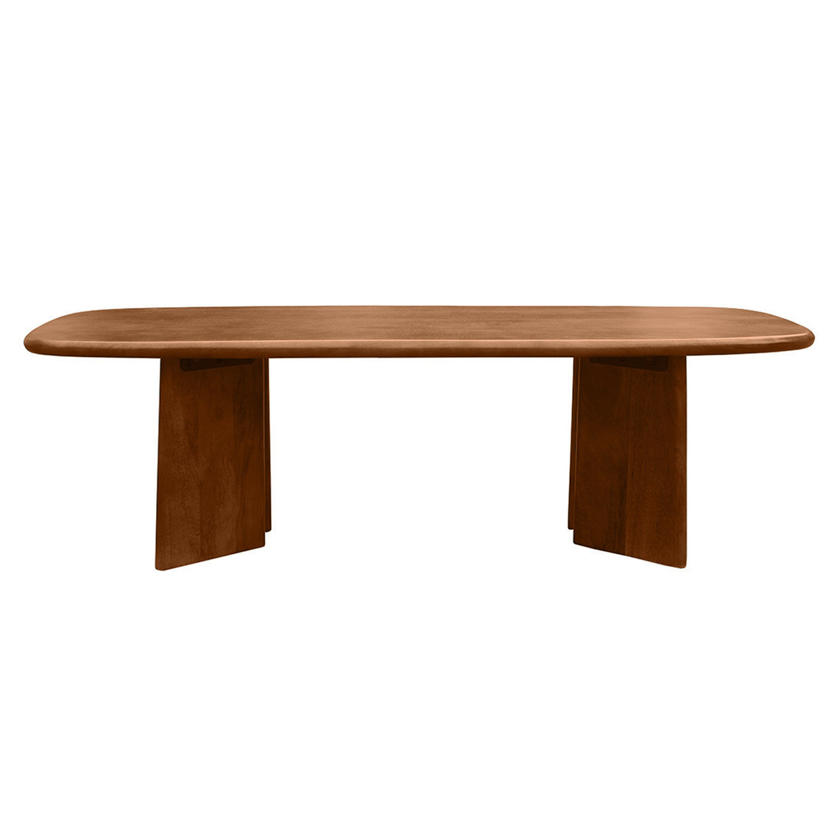 Mesa de Centro Rectangular en Madera de Mango Maciza Tintada L120 cm SOTA