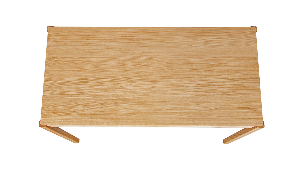 Mesa de comedor acabado roble L200 cm AGALI