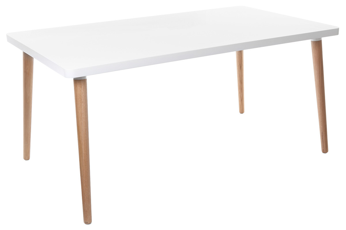 Mesa de comedor de diseo nrdico L160 TOTEM