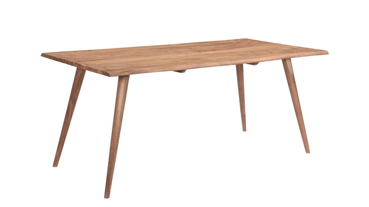 Mesa de comedor de madera de acacia maciza 175cm SAVANA