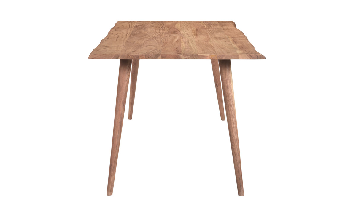 Mesa de comedor de madera de acacia maciza 175cm SAVANA