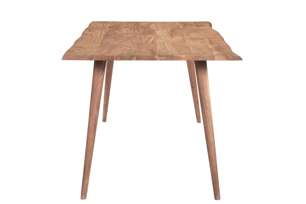 Mesa de comedor de madera de acacia maciza 175cm SAVANA