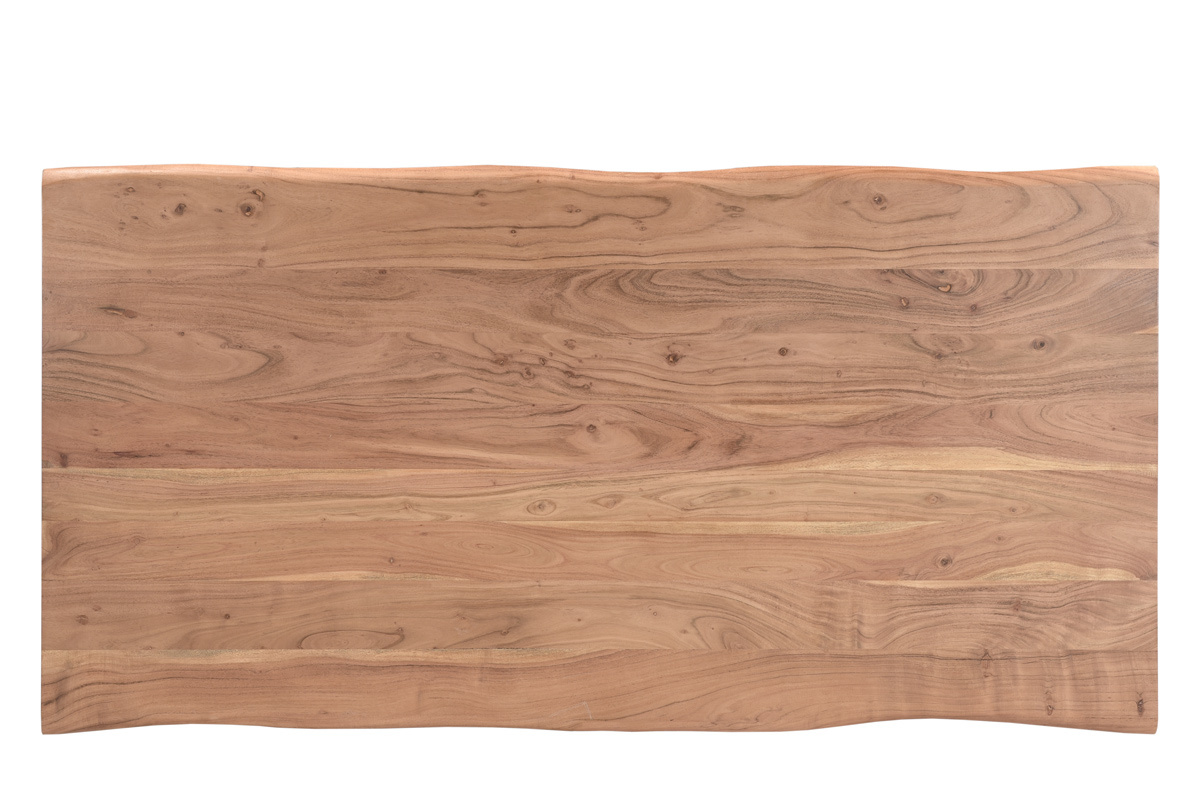Mesa de comedor de madera de acacia maciza 175cm SAVANA