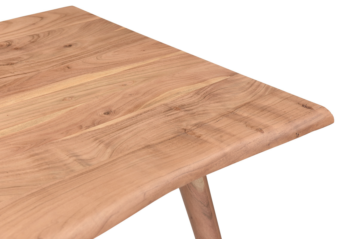 Mesa de comedor de madera de acacia maciza 175cm SAVANA