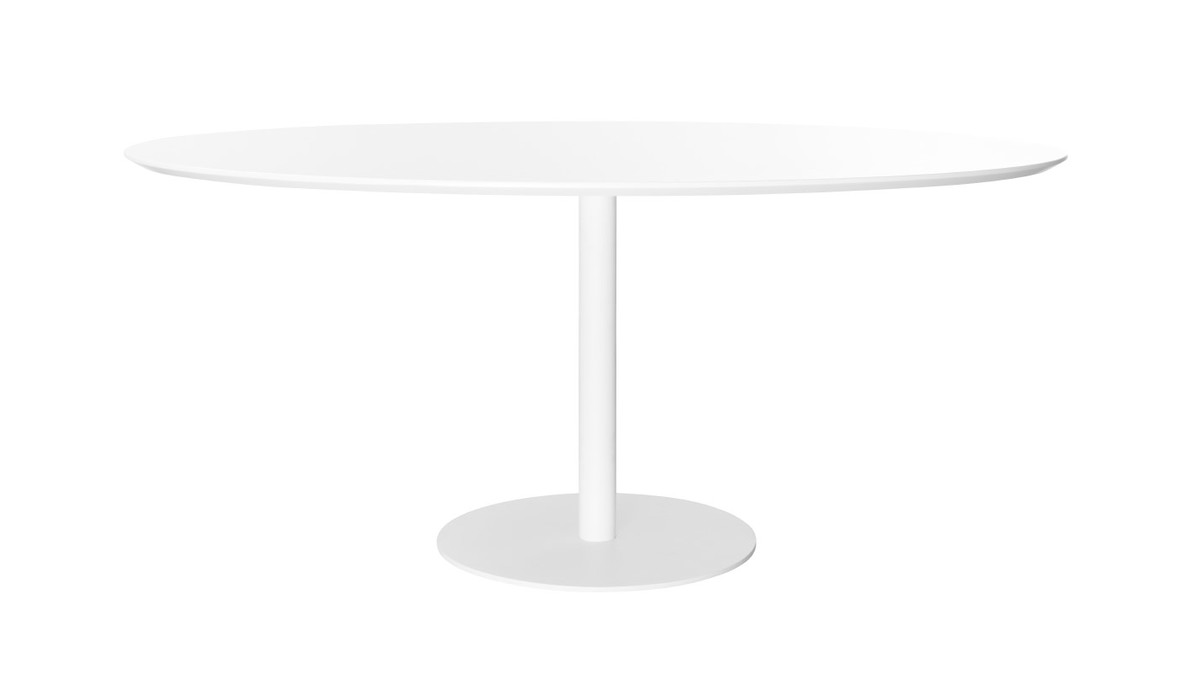 Mesa de comedor diseo blanco L169 HALIA