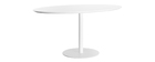 Mesa de comedor diseño blanco L169 HALIA