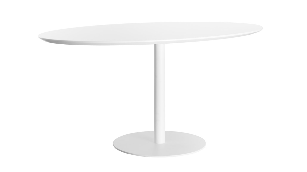 Mesa de comedor diseo blanco L169 HALIA