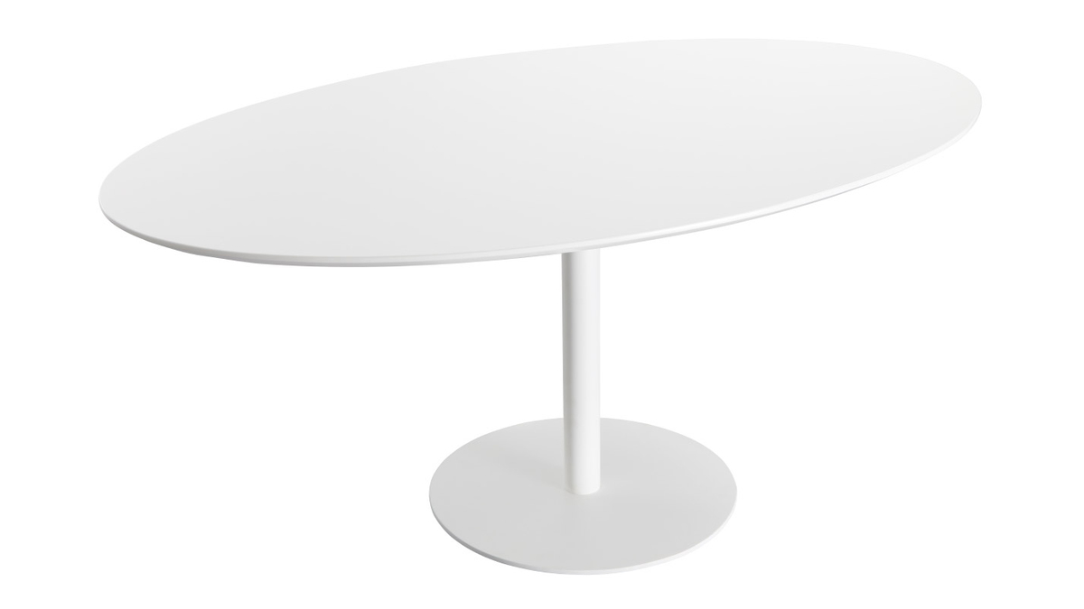 Mesa de comedor diseo blanco L169 HALIA