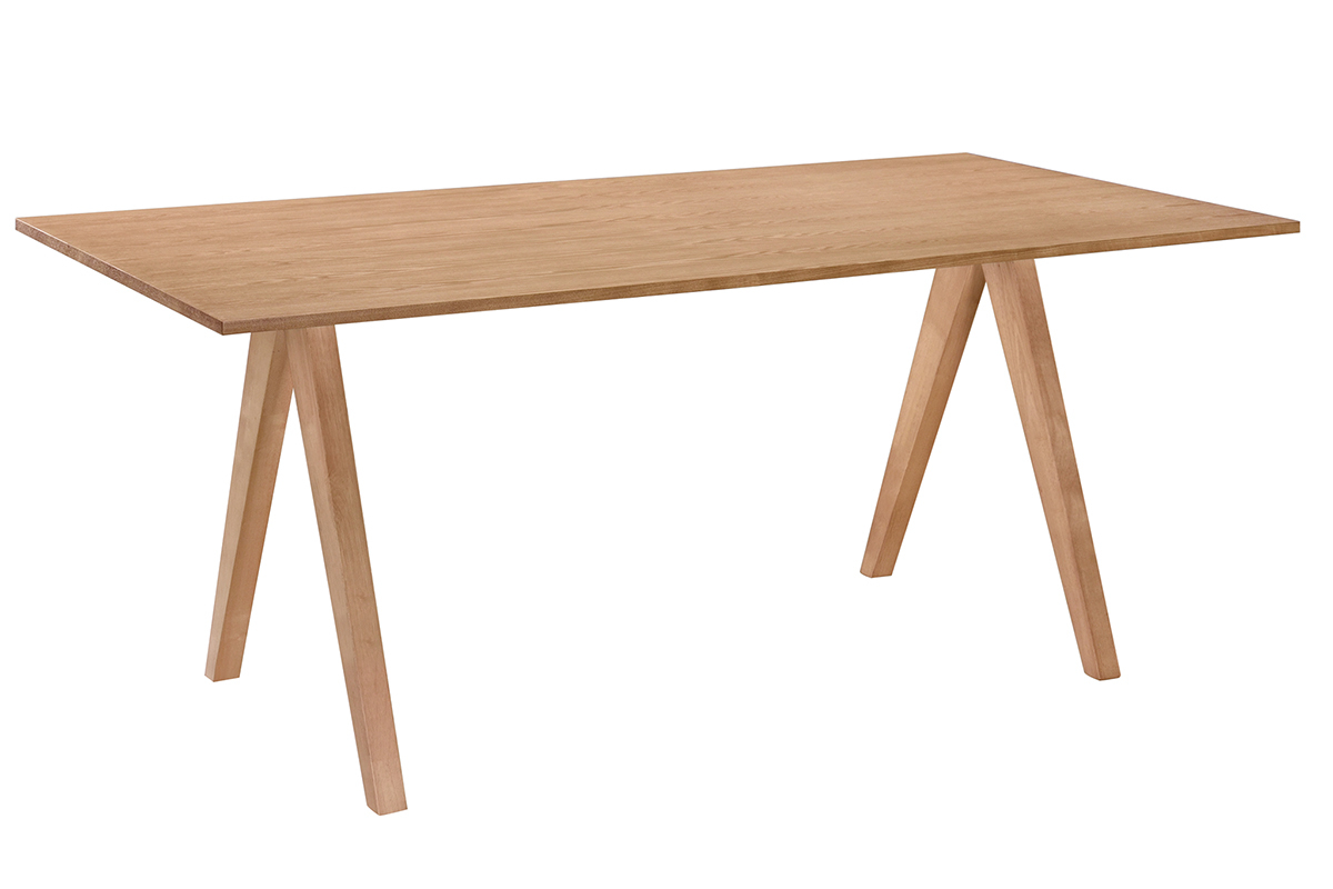 Mesa de comedor diseo escandinavo roble L180 DANA