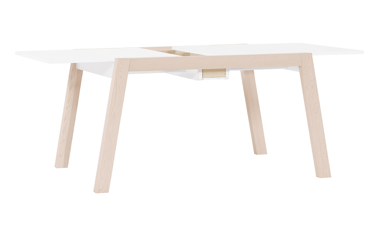 Mesa de comedor diseo extensible con almacenaje L150-200 EASY