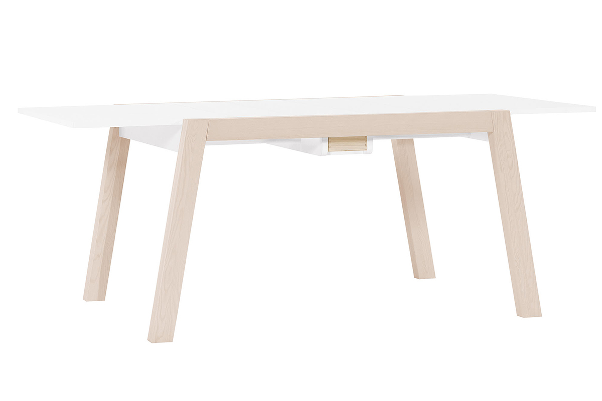 Mesa de comedor diseo extensible con almacenaje L150-200 EASY
