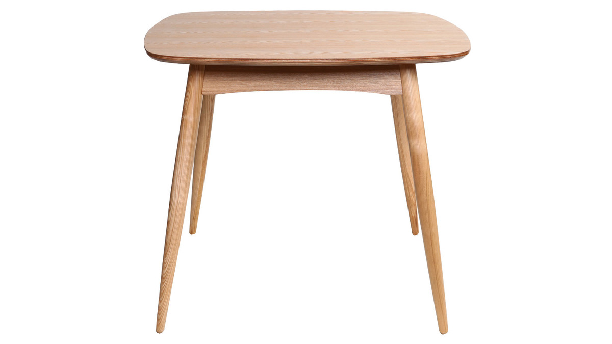 Mesa de comedor diseo fresno natural L90 BALTIK