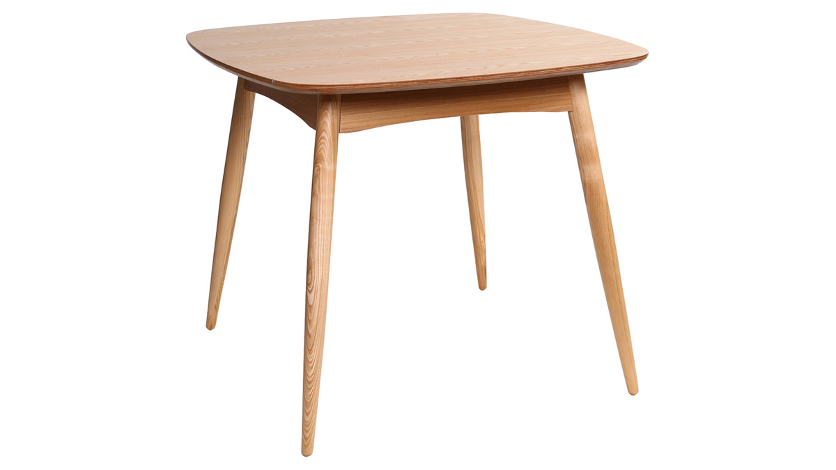 Mesa de comedor diseo fresno natural L90 BALTIK