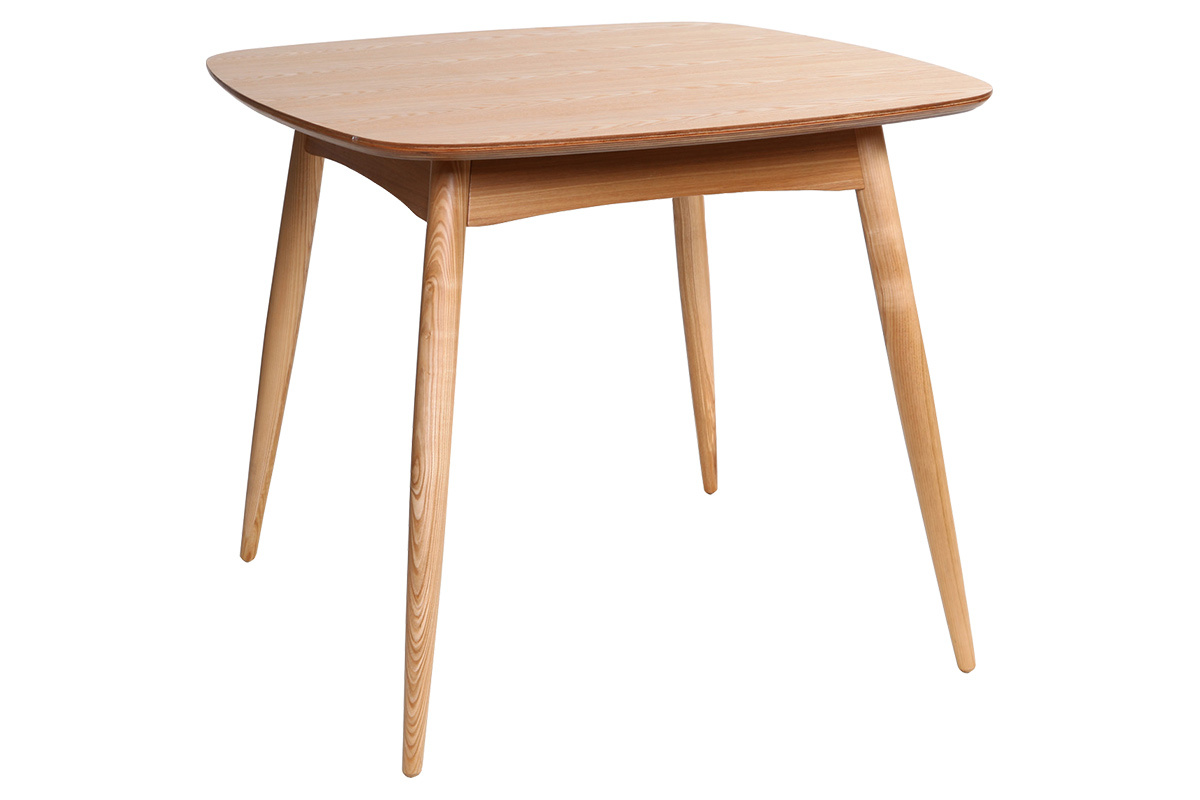 Mesa de comedor diseo fresno natural L90 BALTIK