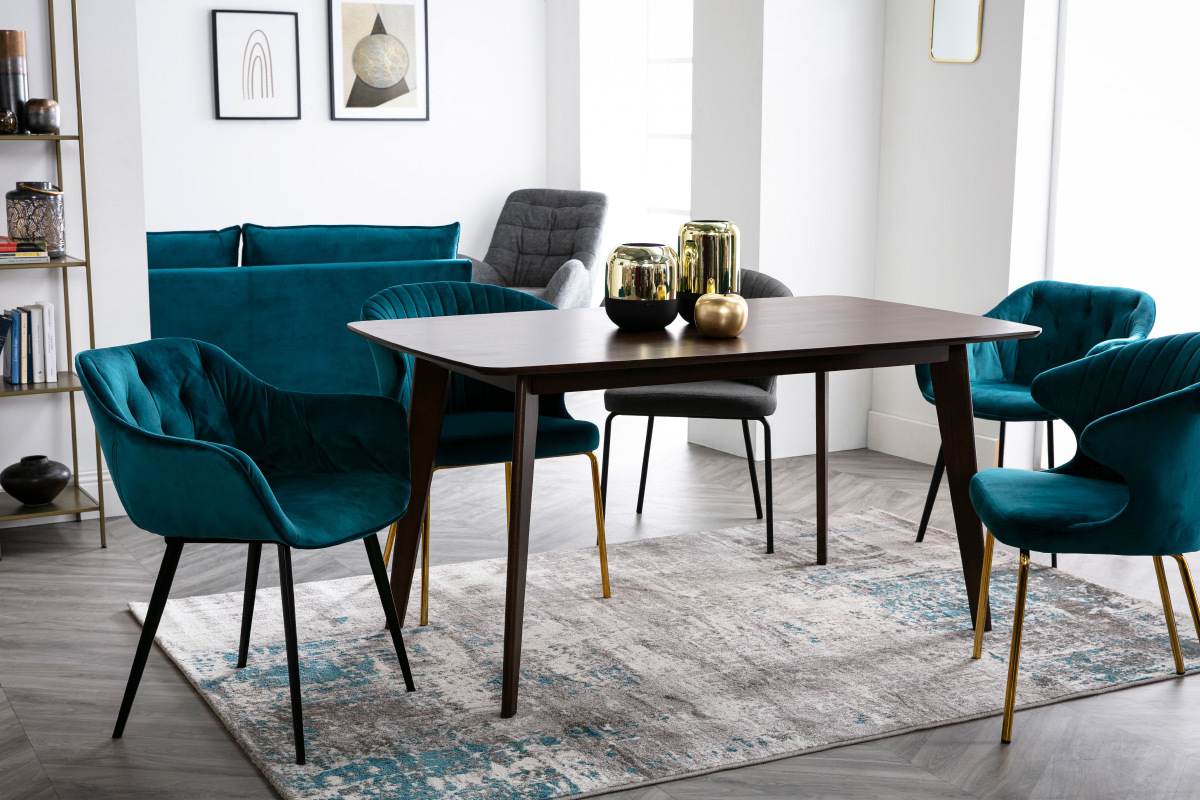 Mesa de comedor diseno L150 LEENA