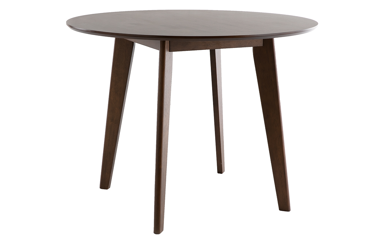 Mesa de comedor diseo redonda D100 LEENA