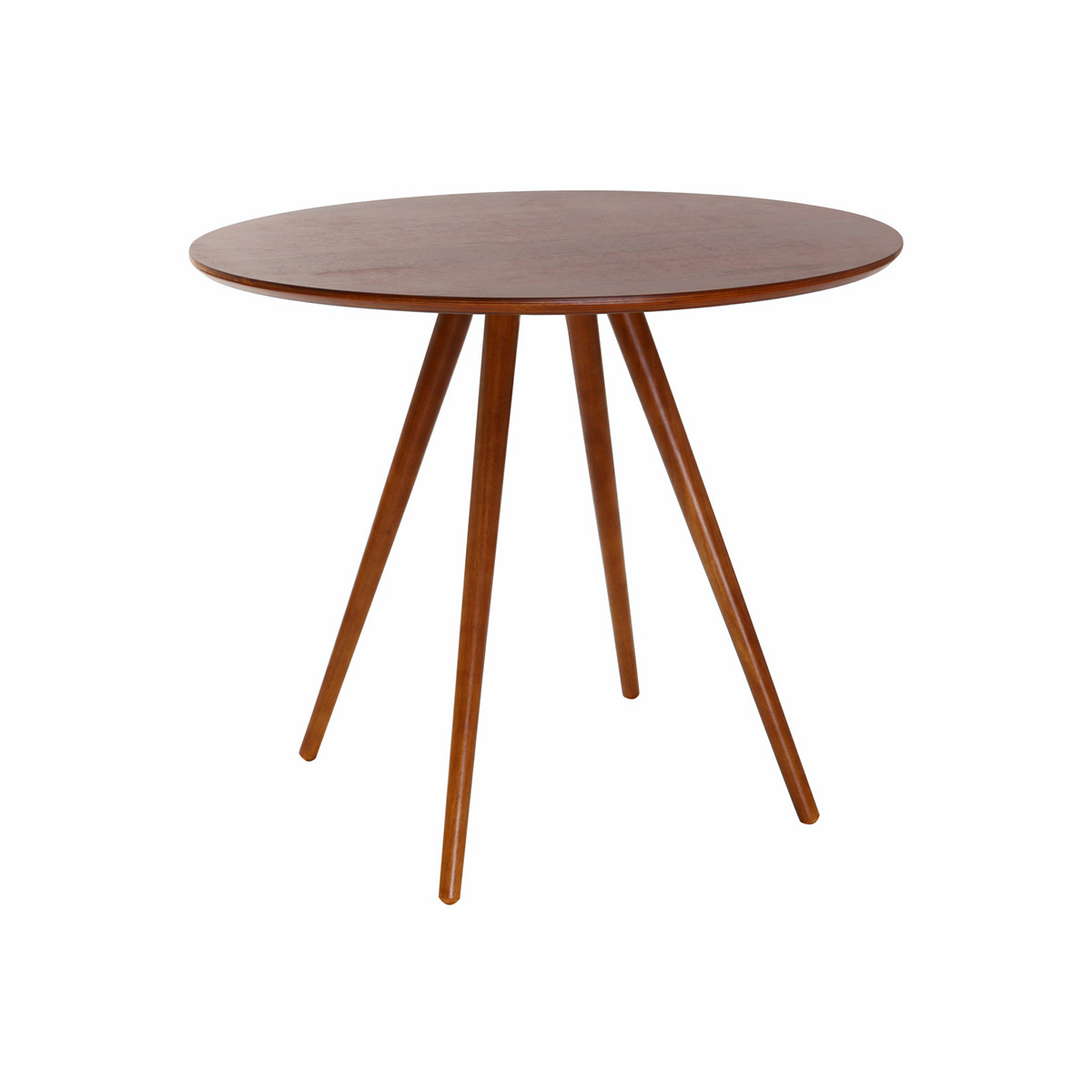 Mesa de comedor diseño redondo nogal D90 ARTIK