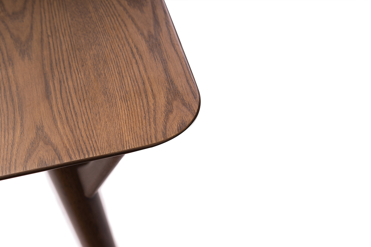 Mesa de comedor dise�o vintage nogal WALFORD