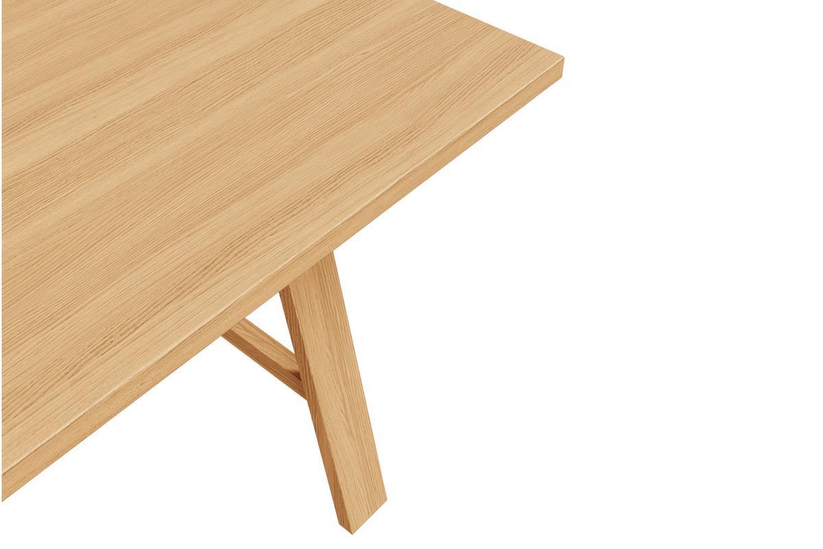 Mesa de comedor en contrachapado de roble 180cm SAULE