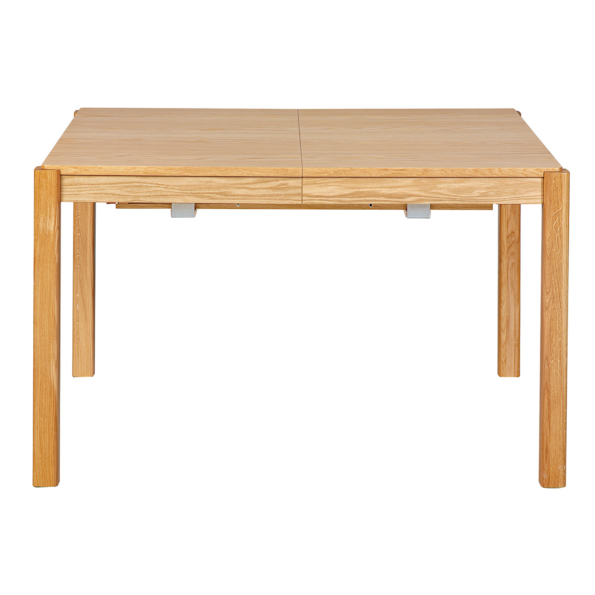 Mesa de comedor extensible acabado roble L125-238 cm AGALI