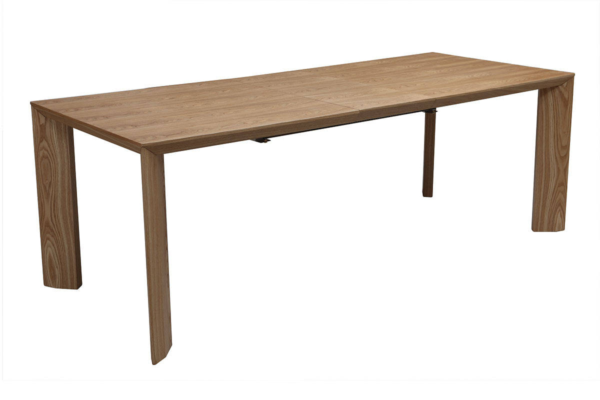 Mesa de comedor extensible dise�o fresno L180-220 LOUNA
