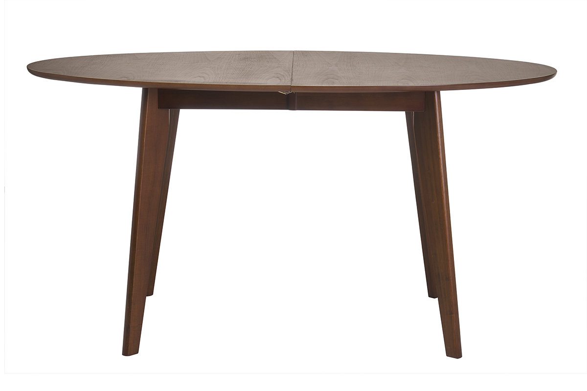 Mesa de comedor extensible diseo nogal L150-200 MARIK