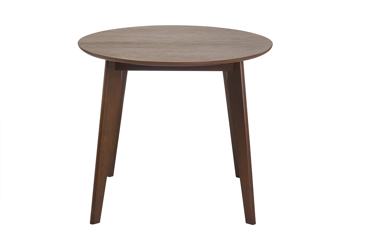 Mesa de comedor extensible diseo nogal L150-200 MARIK