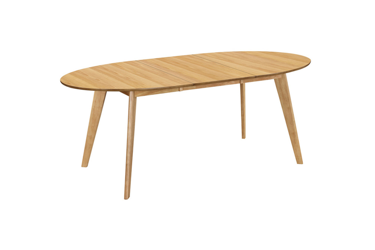 Mesa de comedor extensible diseo roble L150-200 MARIK