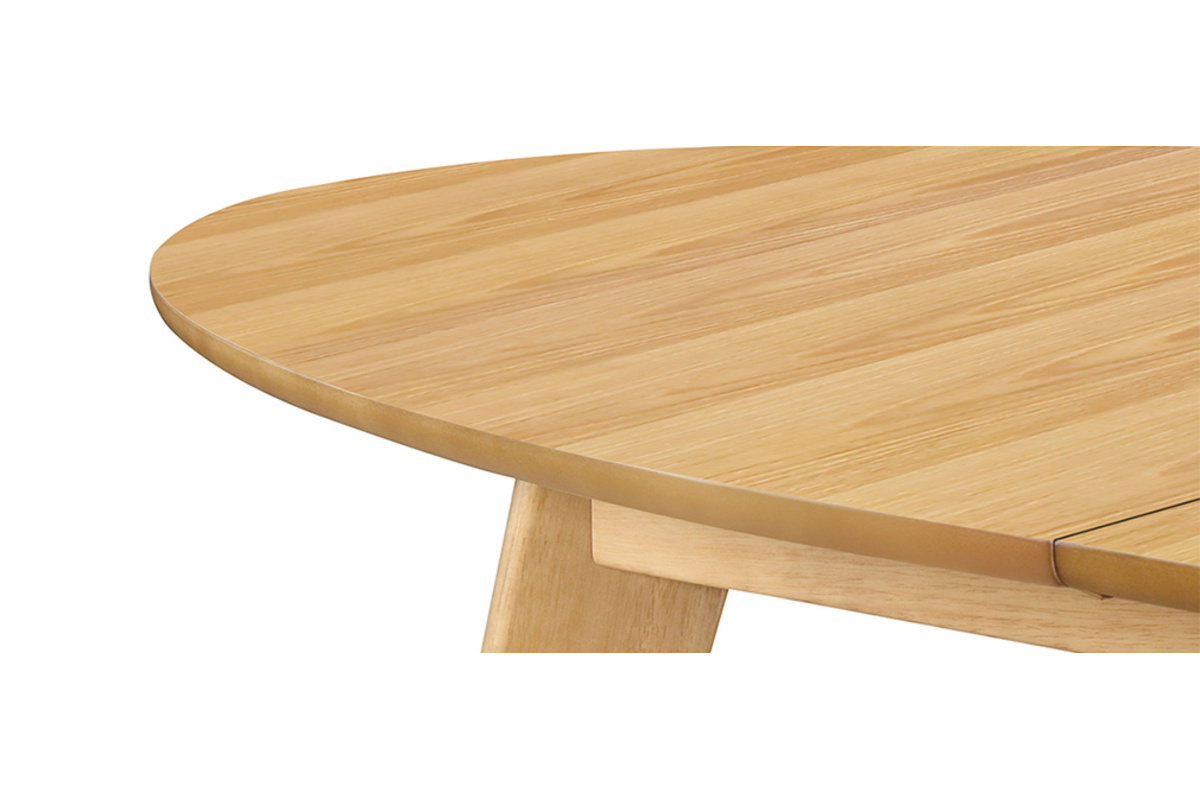 Mesa de comedor extensible diseo roble L150-200 MARIK