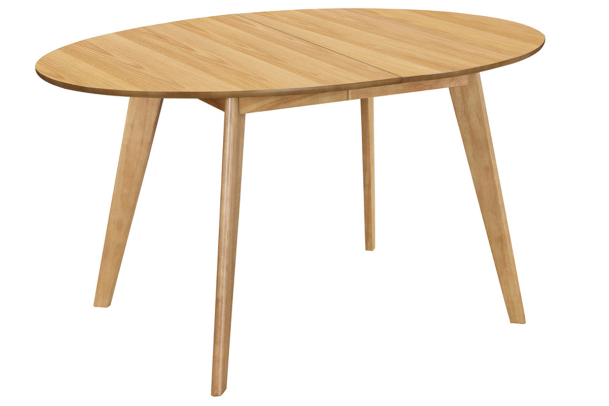 Mesa de comedor extensible diseo roble L150-200 MARIK