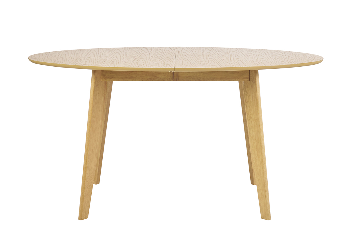 Mesa de comedor extensible diseo roble L150-200 MARIK