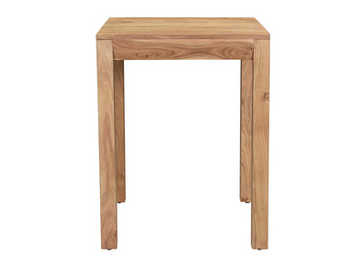 Mesa de comedor extensible en acacia maciza L80-135 cm BALTO