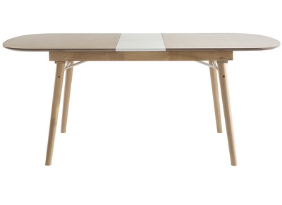 Mesa rectangular de diseño de madera clara 150 cm KOUK - Miliboo