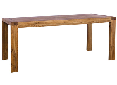 Mesa de comedor extensible en roble macizo L180-230 cm RAW - Mesa de comedor extensible en roble macizo L180-230 cm RAW