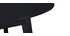 Mesa de comedor extensible negra L160-200 cm MARIK
