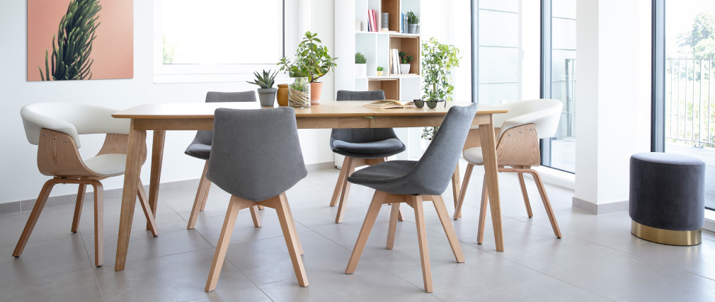 Comedor de madera, mesas de madera, comedores modernos de madera, comedor extensible, mejor comedor de madera.