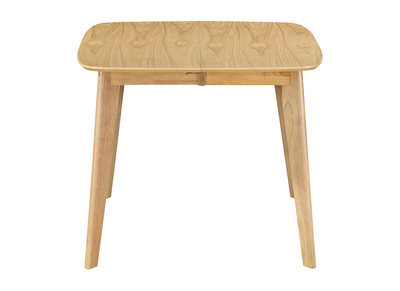 Mesa de comedor extensible nórdica en madera clara L90-130 LEENA