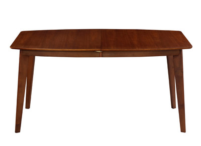 Mesa de comedor extensible nórdica nogal 150-200 cm LEENA - Mesa de comedor extensible nórdica nogal 150-200 cm LEENA