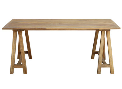Mesa de comedor madera de mango ANTIQUA - Mesa de comedor madera de mango ANTIQUA