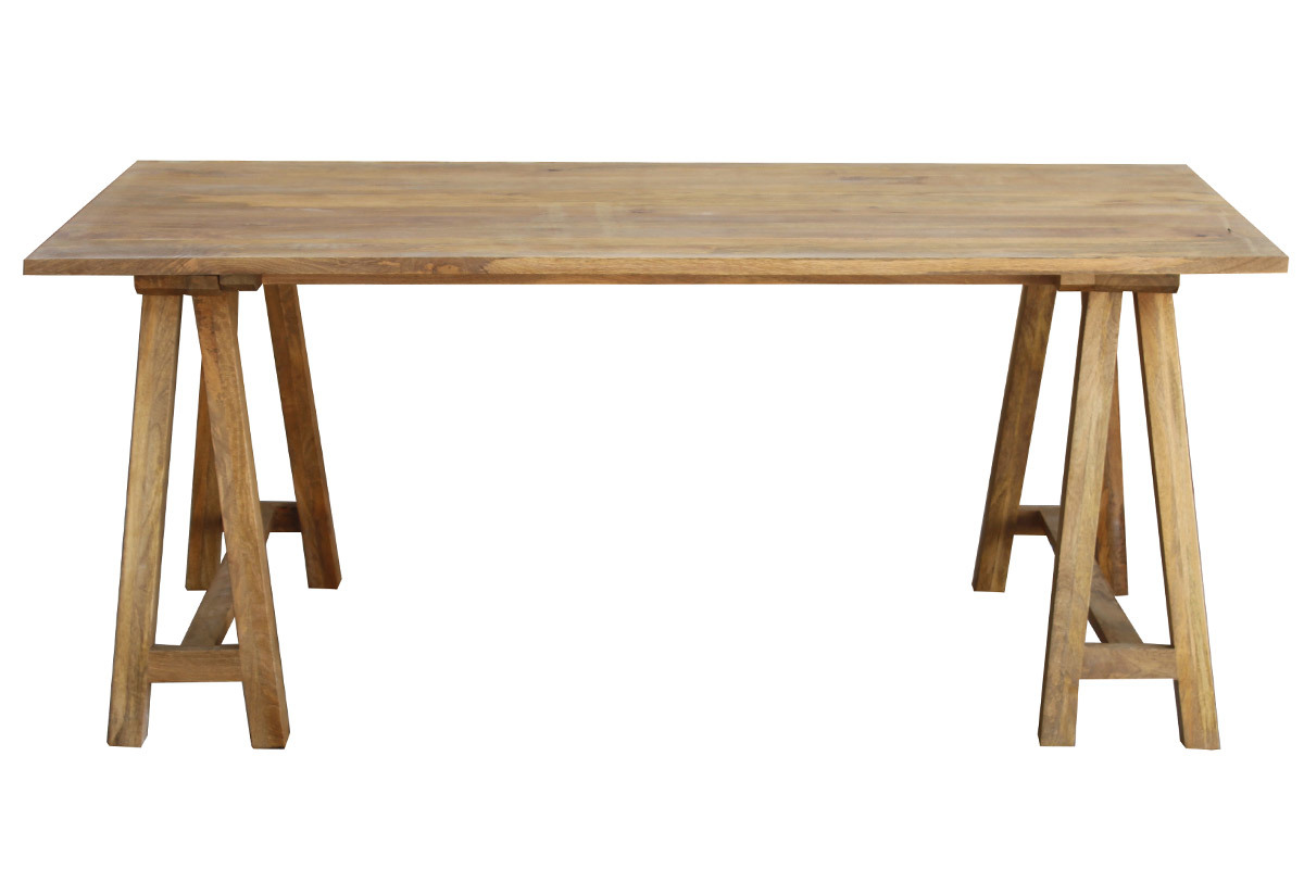 Mesa de comedor madera de mango L180 ANTIQUA