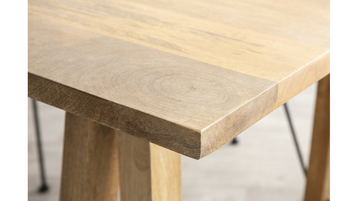 Mesa de comedor madera de mango L180 ANTIQUA