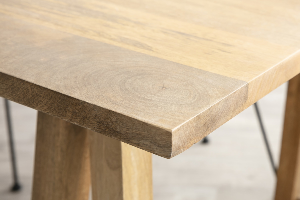 Mesa de comedor madera de mango L180 ANTIQUA