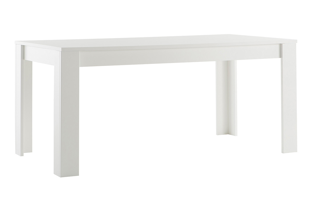 Mesa de comedor moderna blanca 180 cm LAND