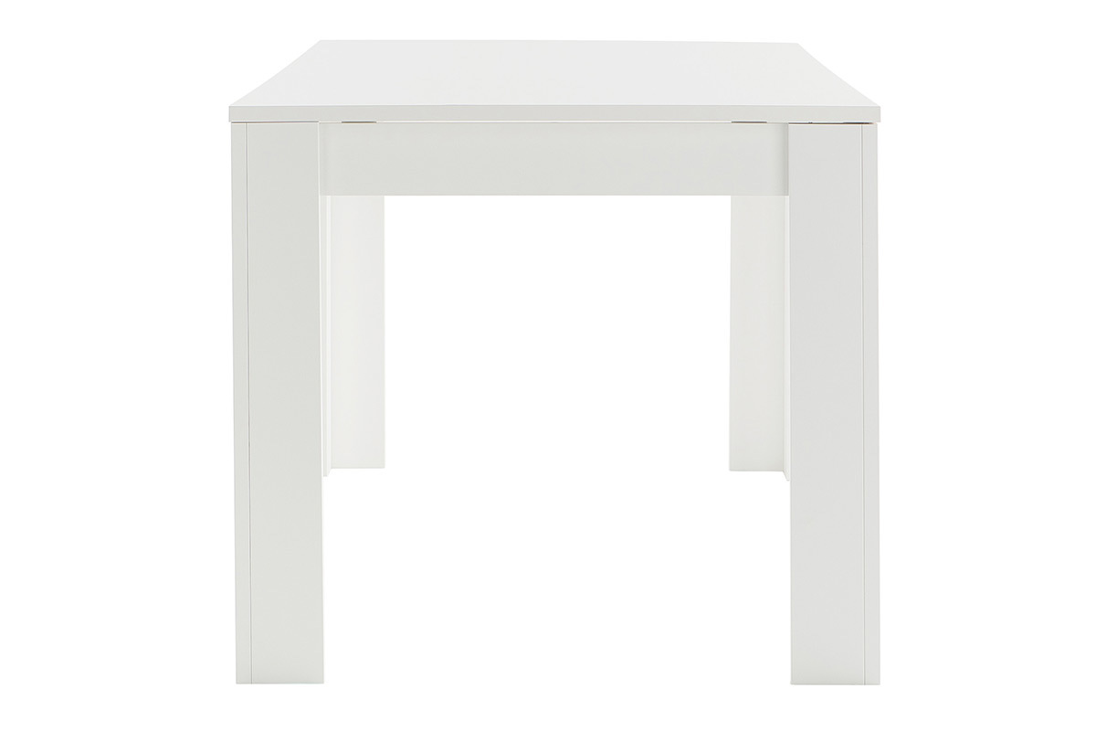 Mesa de comedor moderna blanca 180 cm LAND