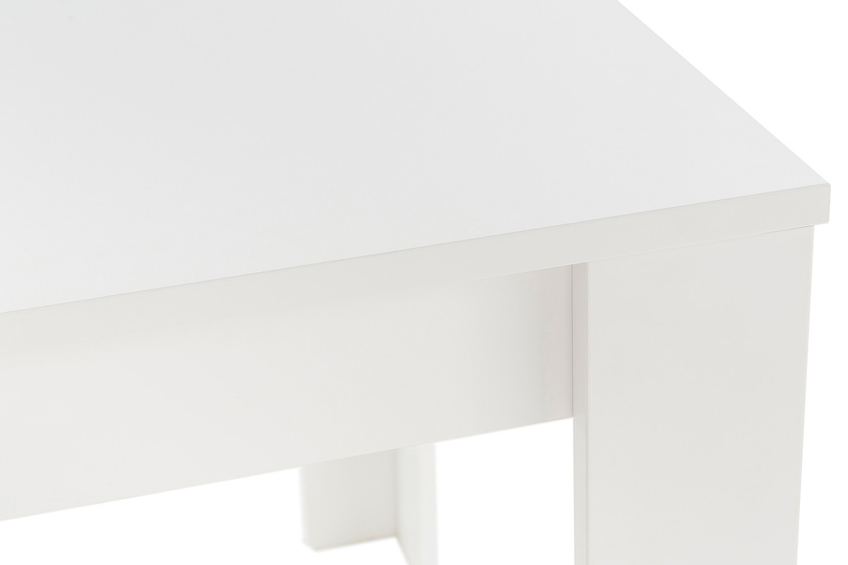 Mesa de comedor moderna blanca 180 cm LAND