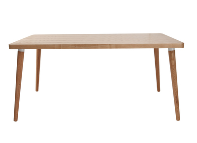 Mesa de comedor moderna en roble claro TOTEM