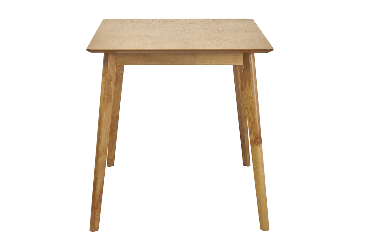 Mesa de comedor nrdica con acabado fresno 120cm ELION