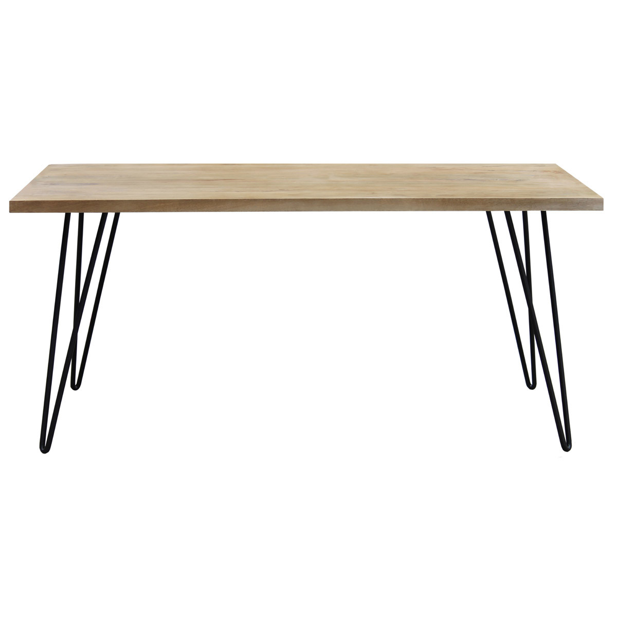 Mesa de comedor rectangular mango L160 cm VIBES