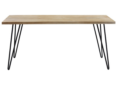 Mesa de comedor rectangular mango L160 cm VIBES